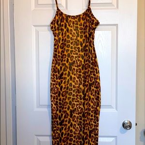 Leopard Midi Dress